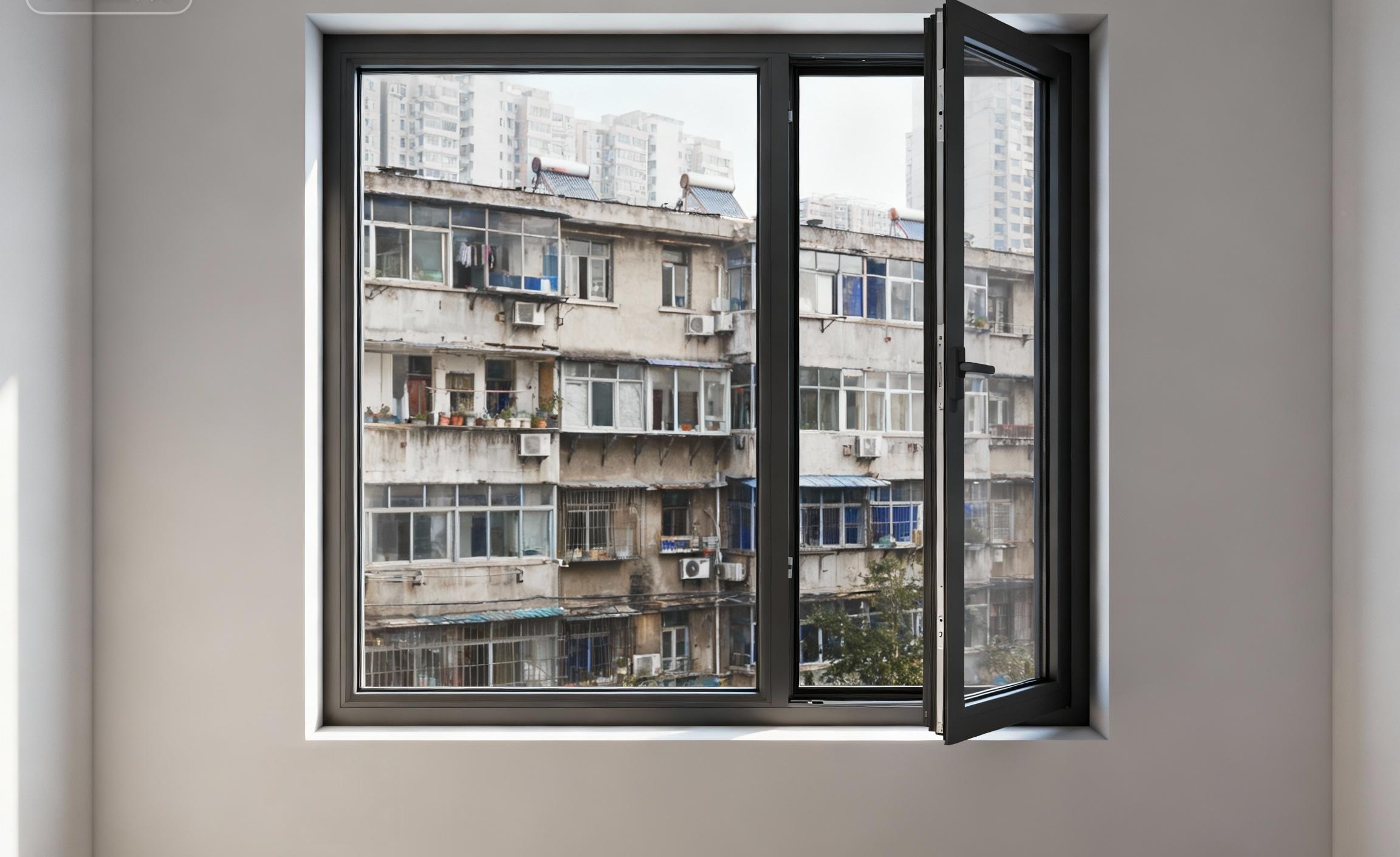 北京顺义澜西园X35双扇隔音窗