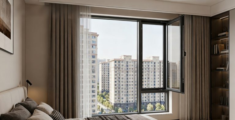 山东济南 天桥 泉星小区 +S78非框扇平齐单体系统窗