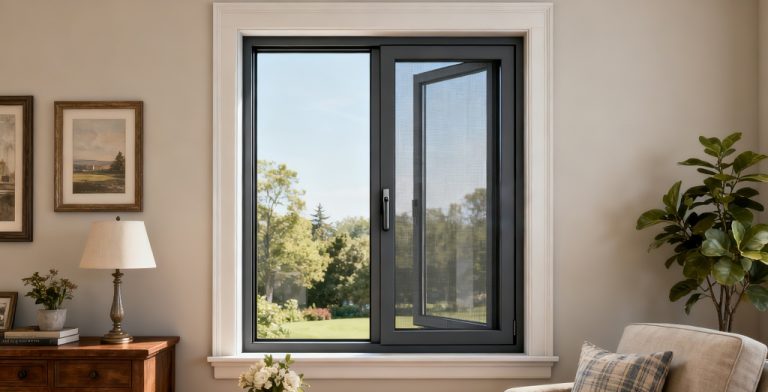 江苏南京-建邺-招商雍和府-J120窗纱一体外开窗