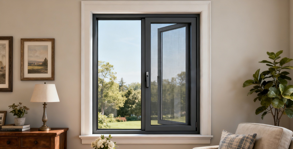 江苏南京 建邺 招商雍和府 +J120窗纱一体外开窗 (20)