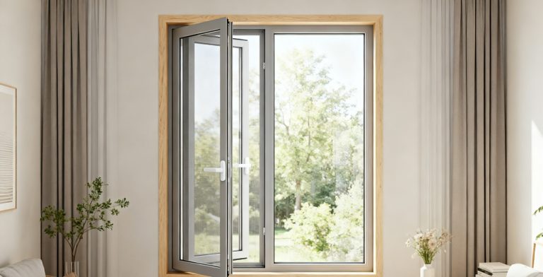 江苏南京-江宁-万科金域蓝湾-J120窗纱一体外开窗