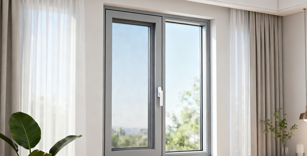 江苏南京 鼓楼 恒大滨江3期 +J120窗纱一体外开窗 (5)