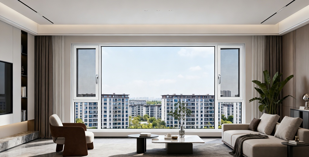 江苏苏州 相城 荷岸晓风花园 +J120窗纱一体外开窗 (12)