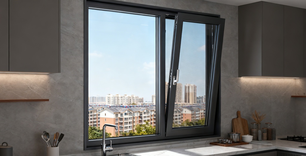 河北秦皇岛 海港 东方明珠城+S78非框扇平齐单体系统窗